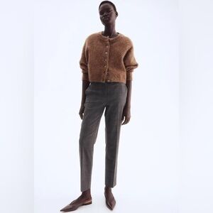 Elegant Gray Women's Pants